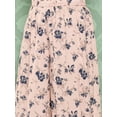 thumbnail image 7 of Janasya Indian Women's Light Peach Crepe Digital Printed Kurta with Salwar Pant, 7 of 7