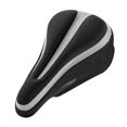 thumbnail image 1 of Funda de asiento de bicicleta acolchada de silicona con esponja reflectante Negro y gris Sunnimix Cojín de montdle de bicicleta, 1 of 8