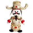thumbnail image 2 of Muñeco del Dios de la Riqueza, Decoración para el Año Nuevo Chino, Recuerdos Creativos para Fiestas Temáticas 2025 Oro, 2 of 9