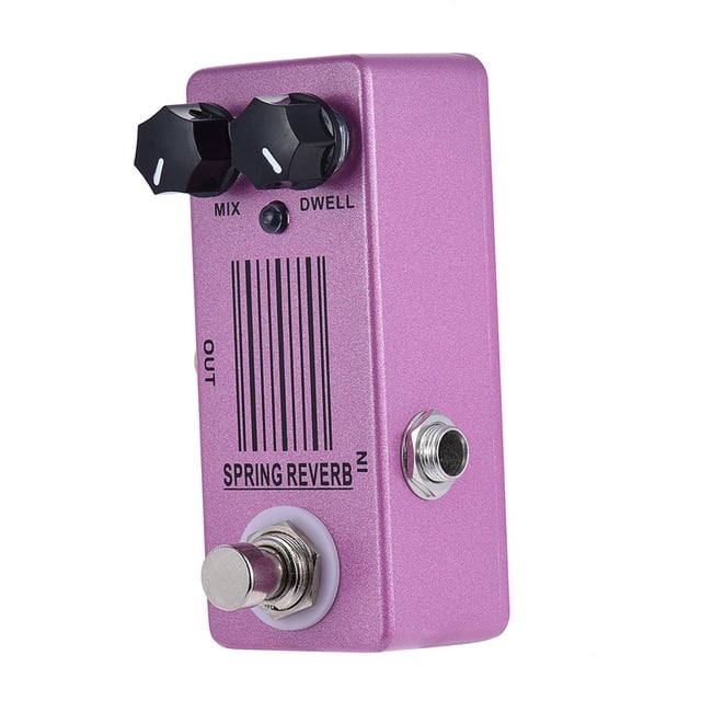 pitrice Guitar Spring Reverb Effect Pedal Guitaraccessories Guitar Electric Bass for