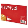 Unruled Index Cards, 5 x 8, White, 100/Pack