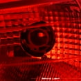thumbnail image 4 of AKKON - Fits 2012 2013 2014 Ford Focus Hatchback 5DR Chrome Red Tail Lamp Brake Lights Pair Driver Left + Passenger Right, 4 of 6