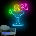 thumbnail image 2 of Handmadetneonsign Gingerbread Martini Bar Neon Sign, Christmas Gingerbread Cocktail Led Sign, Holiday Drink Wall Decor 82255, 2 of 5