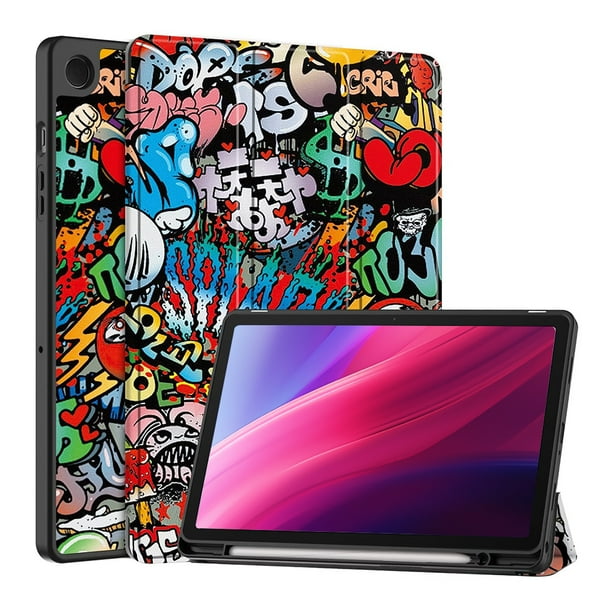 Funda para tableta con soporte triple a prueba de golpes para Samsung Galaxy Tab A9 Plus 2023