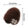 thumbnail image 2 of Winter Hat with Ear Flaps - Windproof & Warm Knitted Beanie for Boys & Girls | Soft Acrylic & Arctic Wool Lining | Cold Resistant to -15°C | Ideal for Skiing & Outdoor Activities, 2 of 5