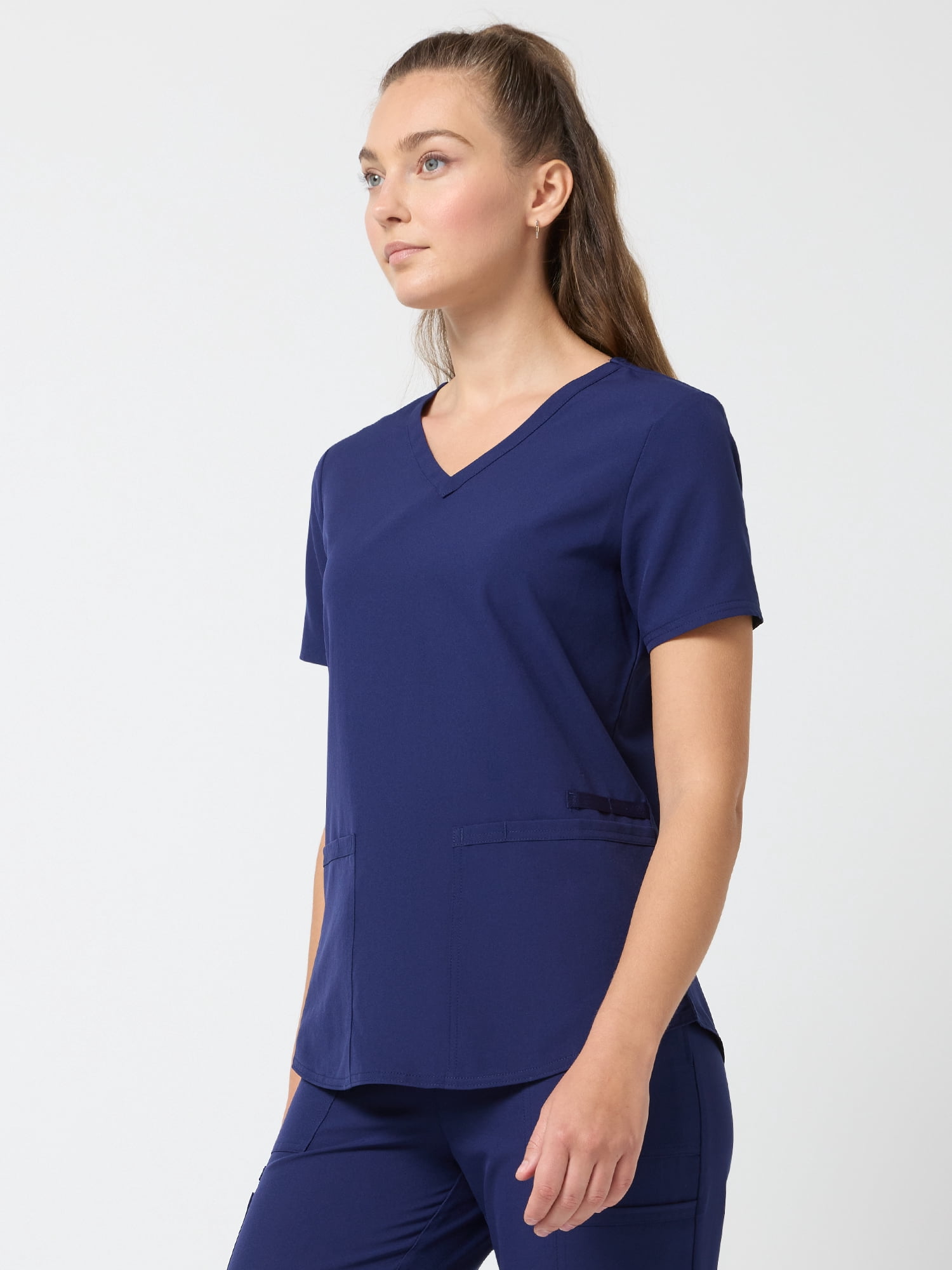 Scrubstar Core Essentials Women’s V-Neck Scrub Top, Sizes XS–3XL