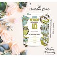 thumbnail image 5 of Darling Souvenir Multicolor Birthday Invitation Card Printable Fill or Write In Blank Invites Party Supplies Pack Of 28 5 x 7 Inches, 5 of 5