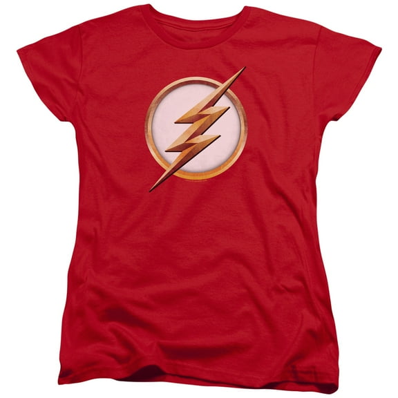 Flash Season 4 Logo S/S Women's T-Shirt Red