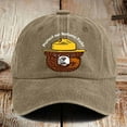 thumbnail image 2 of ibiyuan Womens Hats Baseball Caps Women's Hats 2024 Patriotic Election Letter Print Baseball Cap Casual La Hat for Unisex, 2 of 3
