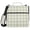 Light Sage Green Ecru plaed, variant on Haosy 3 Ring Zipper Binder with Shoulder Strap Waterproof Trapper Keeper 2 Inch D-Ring 500 Sheets Capacity, Light Sage Green Ecru Plaed