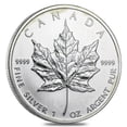 thumbnail image 2 of Roll of 25 - 1 oz Silver Canadian Maple Leaf (Milky, Cull, Damaged, Circulated, Cleaned), 2 of 3