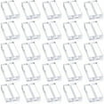thumbnail image 2 of 25Pcs Acrylic Stands Place Card Holders Table Number Stands Desktop Clear Card Display Stand Transparent Acrylic Sign Holders for Wedding Photos Office Menu Meeting, 2 of 11