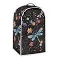 thumbnail image 2 of HELLHERO Dragonfly Floral Food Processor Cover for Kitchen Home Foldable Durable, 2 of 6