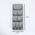 thumbnail image 3 of Vikakiooze Kitchen Storage Kitchen Drawer Organizer Silverware Organizer For Kitchen Storage Tray Box For Cutlery Spoon Knife And Fork Partition Storage, 3 of 9