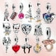 thumbnail image 2 of Colgante de plata de ley 925 de Disney para mujer, charm de princesa, el señor de las estrellas, compatible con Pandora original 925, abalorios para pulsera, regalo de amor para mujer, 2 of 4