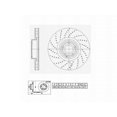 thumbnail image 4 of Winstop Brake Rotor, Front WS252481, Mercedes-Benz SL550 2015-2013, 4 of 4