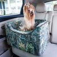 Snoozer Lookout II Dog Car Seat with Storage Tray, Large, Palmer Indigo