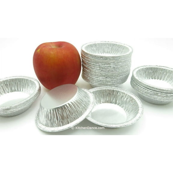 3" Deep Disposable Aluminum Tart Pans by D & W #A90 (Quantity Pack Options) (1000)