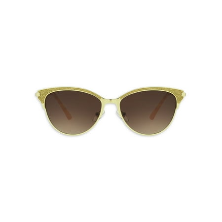 BETSEY JOHNSON LADIES CLUB GOLD SUNGLASS
