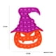goowrom Halloween Bulle Fidget Jouet, Citrouille Sorcière Fantôme Épouvantail Jouet Sensoriel – image 2 sur 5