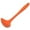 Orange, variant on Chef Craft Premium Silicone Cooking Ladle, 11.25 inch, Red
