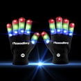 thumbnail image 4 of The Noodley LED Gloves for Kids Light -Up  Costume Accessory for Children, 4 of 11
