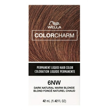 Wella Color Charm Liquid 6NW Dark Natural Warm Blonde (Pack of 2)