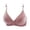 Hot Pink, variant on Utoimkio Bras for Women Wirefree Woman's Printing Thin Front Buckle Adjustment Chest Shape Bra Underwear No Rims
