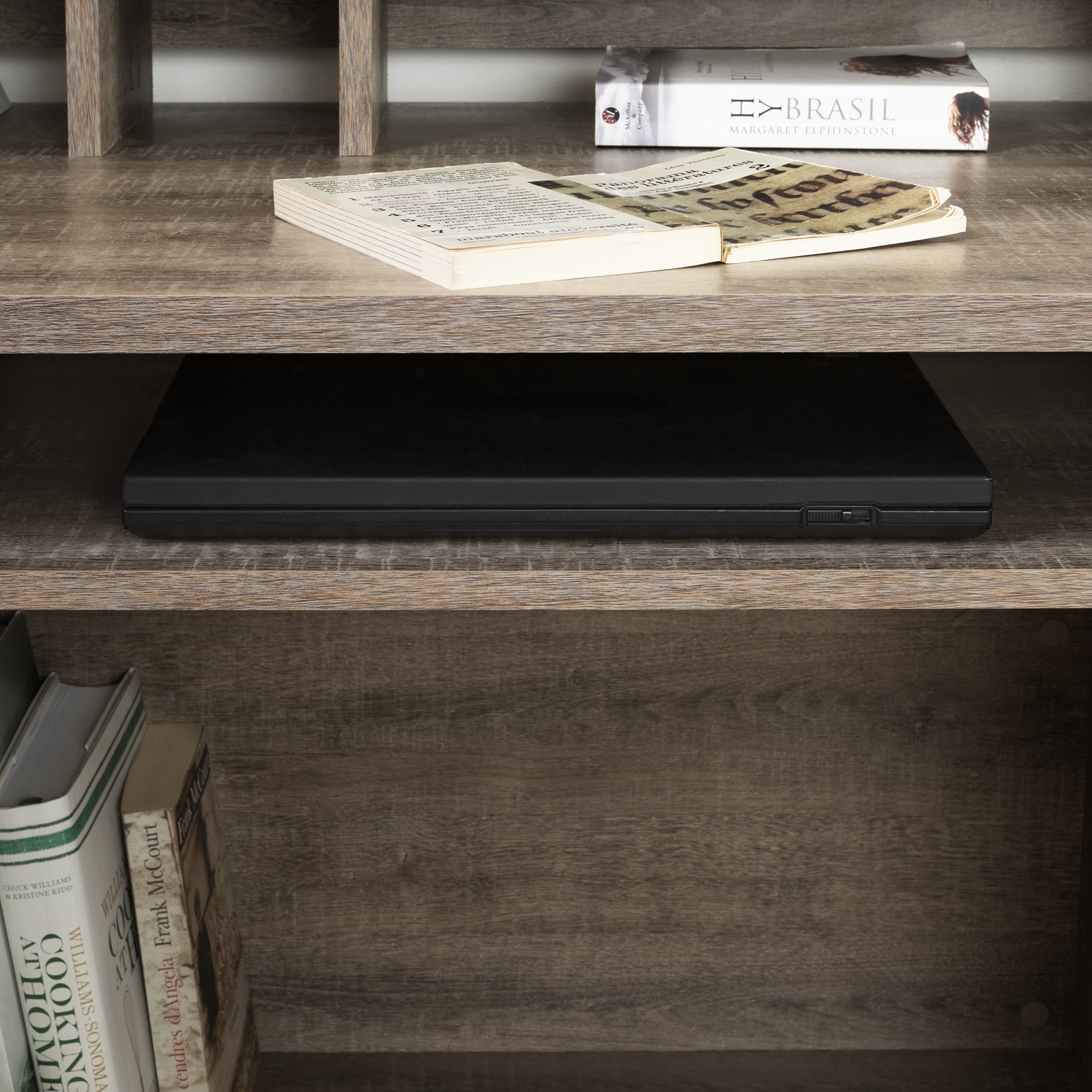 South Shore Versa, Traditional Desk, Medium Desk Brown