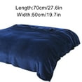 thumbnail image 3 of Small Flannel Fleece Blanket, Soft and Warm Plush Solid Color All Season Warm Sofa, Bed, Camping, Travel Super Soft Blanket, 20"*28", 3 of 3