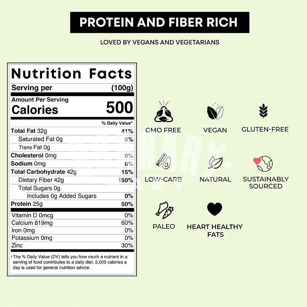 Natural Black Chia Seeds by Granary Mart – Superfood Packed w/ Omega-3 & Calcium –GMO & Gluten-Free –Diet & Keto Friendly Snack – Affordable Bulk Rate – 50lbs. Bulk Bag