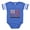 Royal Blue, variant on CafePress - FIN Baseball Nation - Cute Infant Baby Football Bodysuit
