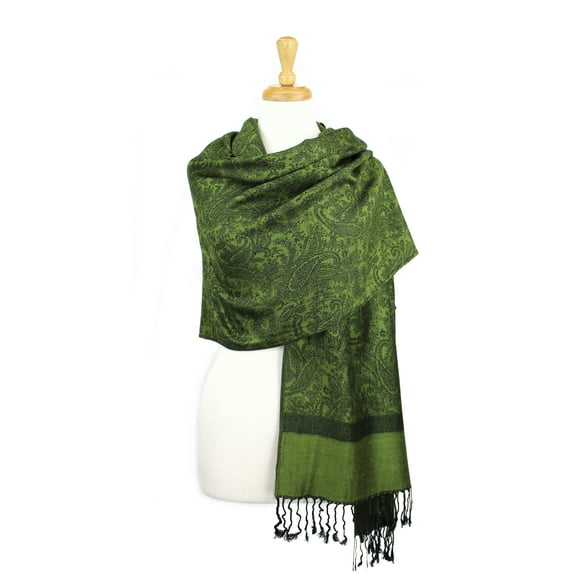 Paisley Jacquard Pashmina Shawl Wrap Scarf Stole