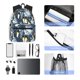 thumbnail image 4 of Disketp Penguin Arctic Adventure Mochila Ligera Clásica con Múltiples Bolsillos, Mochila Casual para Hombre y Mujer, Ideal para Escuela, Trabajo y Viajes, 4 of 6