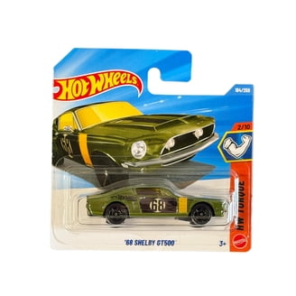 Representative product-family photo: Collectible Hot Wheels '68 Shelby GT500 2026 Mainline 184/250 HW Torque 2/10 Matte Dark Green 1/64 Scale Play Vehicle fo. Pictured option and availability are unverified.