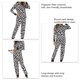 thumbnail image 4 of Conjunto de chándal con cuello redondo, varias especificaciones, manga larga, conjunto de pijamas de colores suaves y transpirables para el hogar, hombres y mujeres 8409 S, 4 of 5