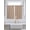 Beige, variant on Yellow Solid Color 2 Panel Kitchen Curtains for Small Windows, Aesthetics Contemporary Luxury Bathroom Tier Curtain, Short Window Treatment for Bedroom/Living Room 55"x24"