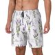 thumbnail image 1 of Fotbe Lavender Flowers Traje de Baño para Hombre – Shorts de Natación de Secado Rápido con Forro y Bolsillos-X-Large, 1 of 6