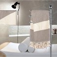 thumbnail image 2 of 100*180CM Turkish Cotton Beach Tassel Towel Shawl Bath Towel Outdoor Travel Camping Shower Towels, 2 of 3