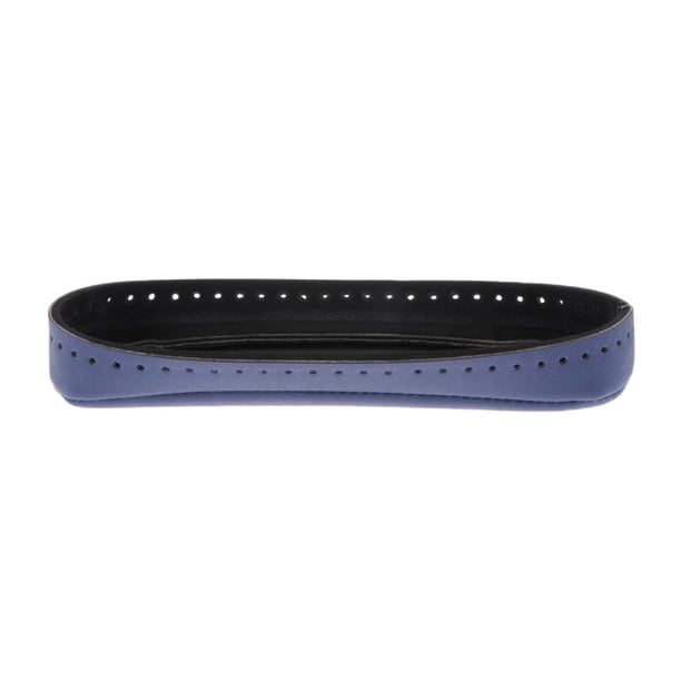 Base de cojín para insertar en la parte inferior de bolsas de ganchillo de cuero de PU para hacer tú mismo Azul real-23cm