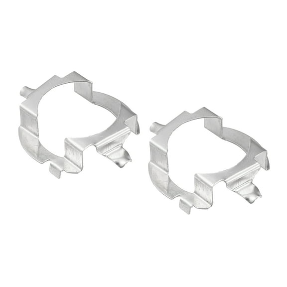 Unique Bargains 1 Pair Automotive LED Headlight Bulb Retainer Adapter Holder Socket Car Headlight Socket for Mercedes