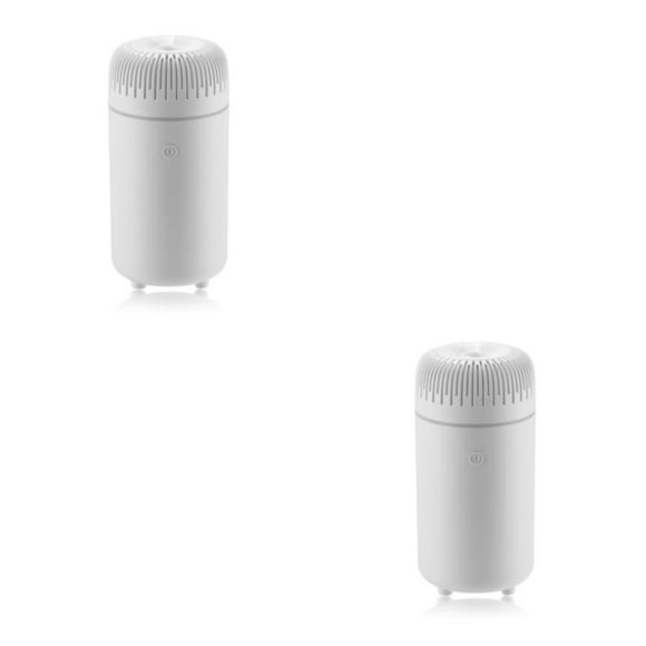 Humidificador de escritorio Billuyoard reabastecedor de agua luz nocturna conveniente y portátil blanco 69*69*139mm 2Conjunto