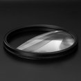thumbnail image 4 of Graflsoa 72mm Split Diopter Prism Lens for Creative Photography Effects, Dual Focus Close-Up & Empty Sections, Optical Glass Filter with Adapter Rings, Includes Carrying Bag & Cloth, 4 of 6