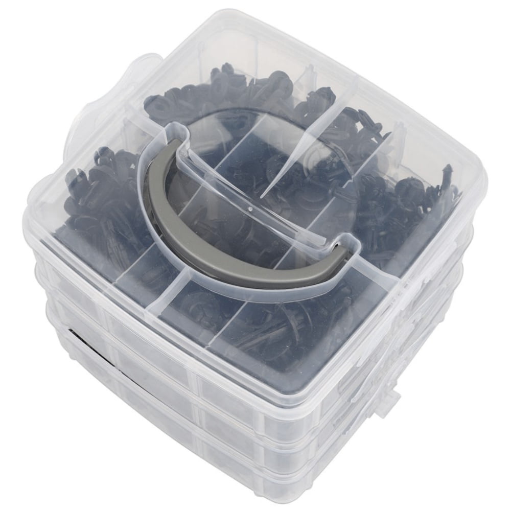 ZJYAIZD Car Retainer Clips Auto Fasteners Push Trim Clips Pin Rivet Bumper Kit (Plastic Clips,Plastic Box) for Subaru for BRZ for Impreza for Legacy for Outback for WRX for WRX ,for Mazda 6