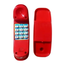 Kokiya Childrens Playhouse Toy Telephone Included Mounting Hardware Swing Set Accessory Red