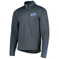 thumbnail image 2 of Men's MSX by Michael Strahan Charcoal Detroit Lions Half-Zip Pullover, 2 of 3