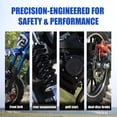 thumbnail image 3 of MX 49cc Kids Dirt Bike, 2-Stroke Gas Powered Mini Dirt Bike for Kids & Youth, Up to 24 MPH, Front & Rear Disc Brakes, Dual Suspension, Kill Switch, 225 lb Capacity, 3 of 6