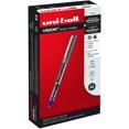thumbnail image 1 of uniball VISION Stick Rollerball Pen, Fine Point, 0.7mm, Blue Ink, 12 Count, 1 of 5