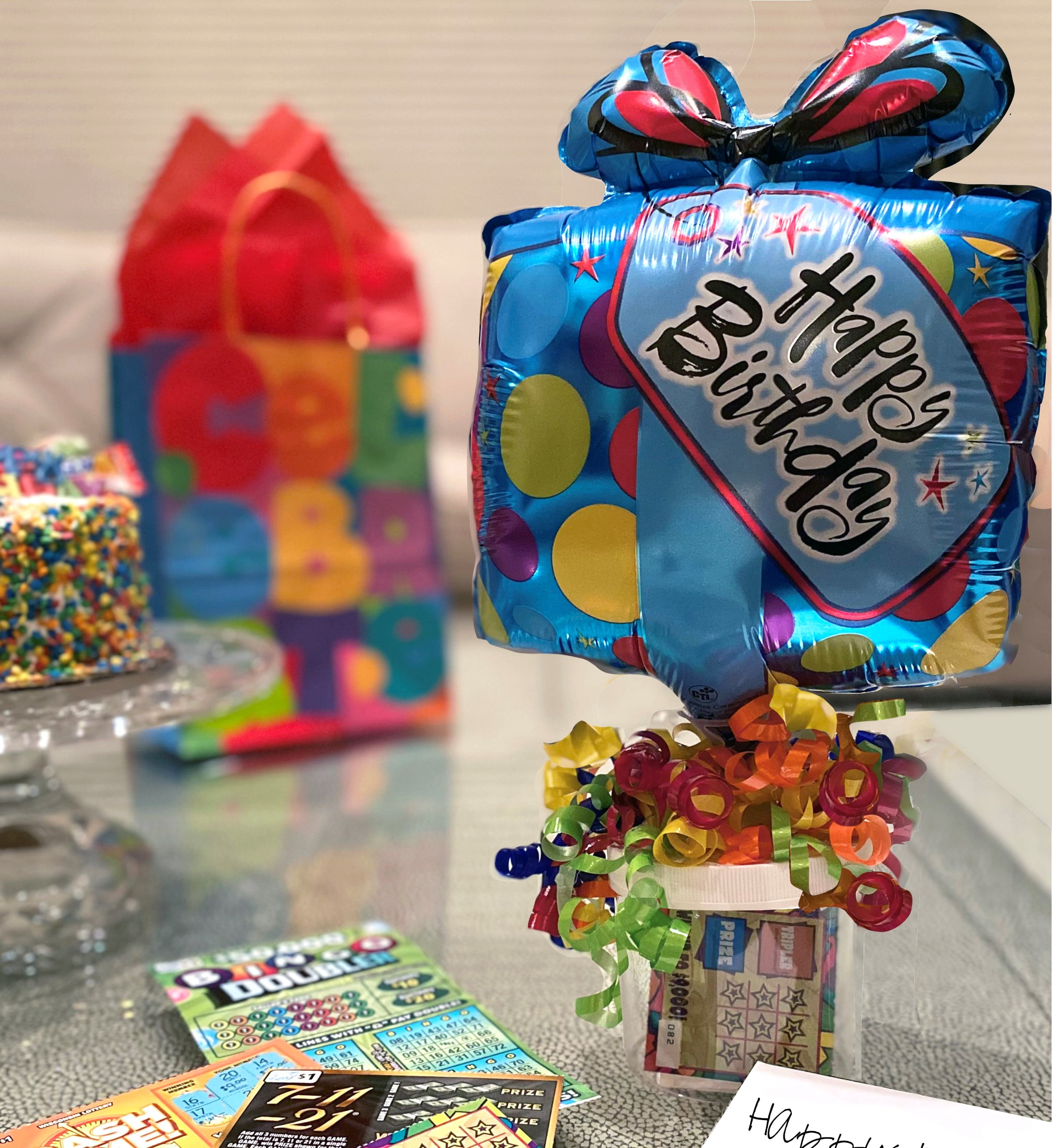 Set De 8 Ballons Happy Birthday