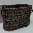 thumbnail image 3 of Wicker Standing Toilet Paper Holder Organizer Bathroom Storage Rack For Six Home Textile, 3 of 3